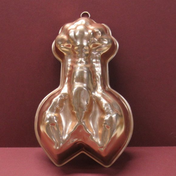 Vintage Kitchen Copper Lobster Gelatin Pan Mold Kitchen Wall Art